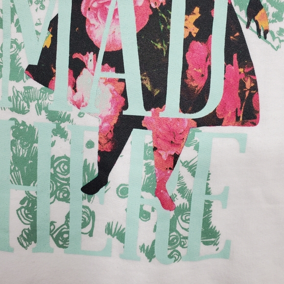 Disney Epcot World Showcase UK Pavilion ALICE IN WONDERLAND HOODIE L EUC - Picture 10 of 11